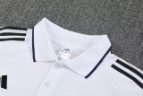 25-26 Man Utd White Polo Tracksuit