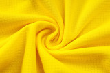 25-26 Brazil Yellow Tank top and shorts suit #D25250
