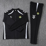 25-26 Real Betis Black Jacket Tracksuit