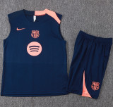 25-26 BAR Royal blue Tank top and shorts suit #D25258