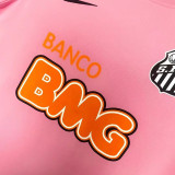 2012-2013 Santos FC Pink Retro Soccer Jersey