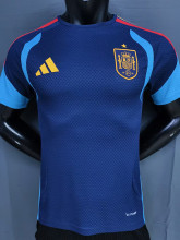 26-27 Spain Royal blue Player Version Training shirts