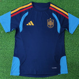 26-27 Spain Royal blue Player Version Training shirts