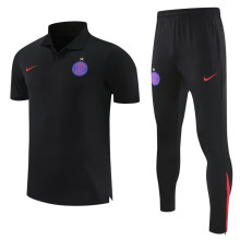 25-26 PSG Black Polo Tracksuit