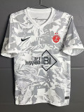 25-26 Hapoel Tel Aviv Grey Fans Soccer Jersey