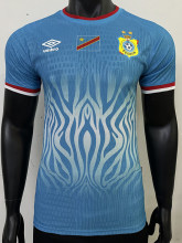 26-27 DR Congo Blue Player Version Soccer Jersey