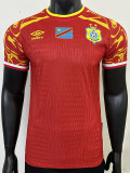 26-27 DR Congo Red Player Version Soccer Jersey