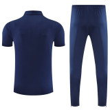 25-26 PSG Royal blue Polo Tracksuit