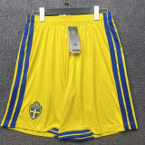 26-27 Sweden Yellow Shorts Pants