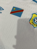 26-27 DR Congo White Player Version Soccer Jersey
