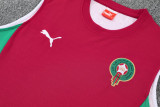 25-26 Morocco Red Tank top and shorts suit