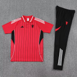 25-26  Man Utd Red Polo Tracksuit