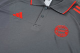 25-26 Bayern Dark gray Polo Tracksuit