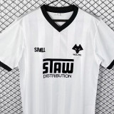 1986-1987 Wolves Away Retro Soccer Jersey