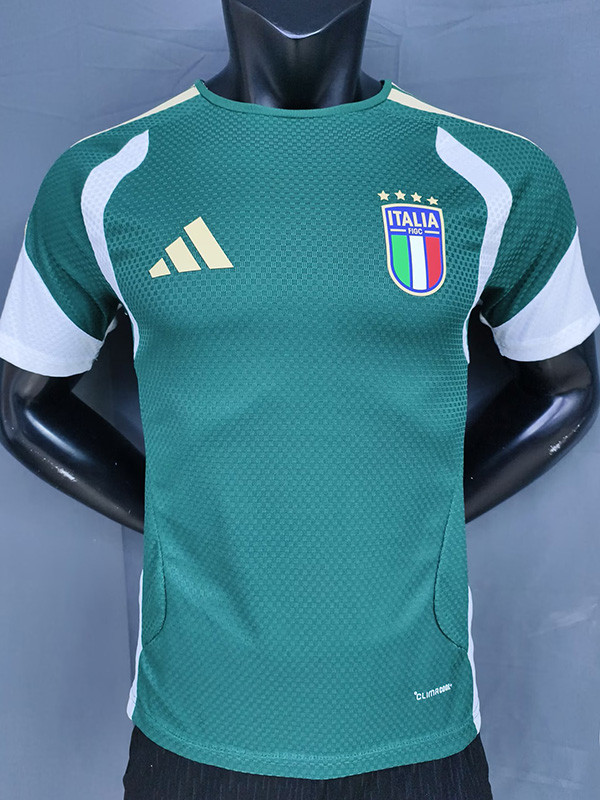 26-27 Italy Green Player Version Training shirts