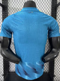 26-27 Spain Blue Goalkeeper Player Version Soccer Jersey