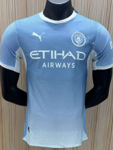 26-27 Man City Blue Special Edition Player Version Soccer Jersey