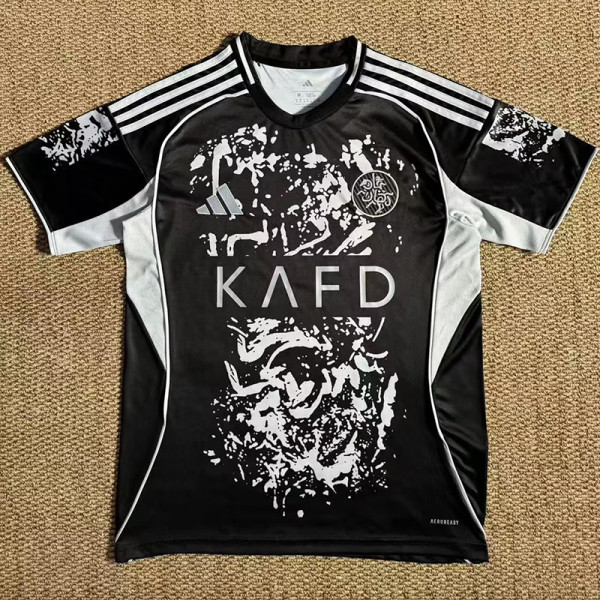 25-26 AL-Nassr Black Special Edition Fans Soccer Jersey