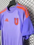 26-27 Universidad De Chile Purple Training shirts