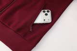 2025 Ad Oasis Jujube Red Jacket Tracksuit #AJ22