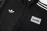 2025 Ad Oasis Black Jacket Tracksuit #AJ22