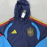 26-27 Spain Royal Blue Windbreaker