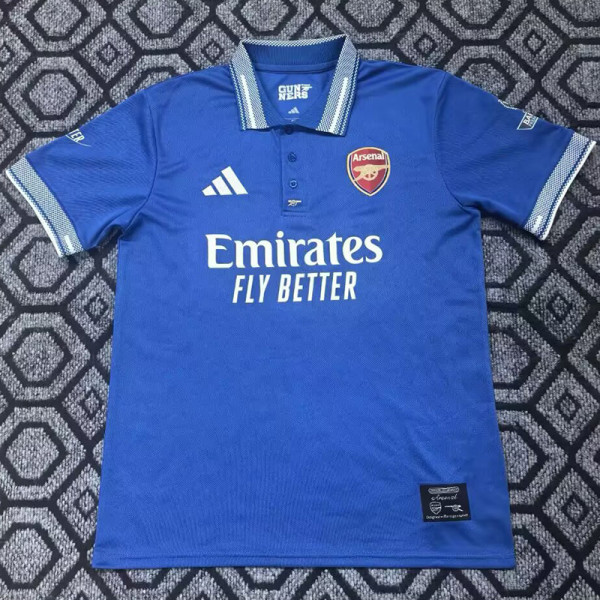 25-26 ARS Blue Polo Short Sleeve