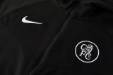 25-26 CHE Black Hoodie Jacket Tracksuit #01