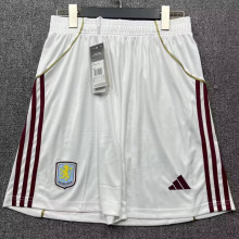 25-26 Aston Villa Home Shorts Pants