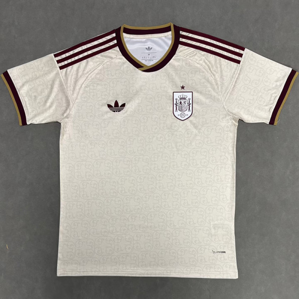 26-27 Spain Away Fans Soccer Jersey