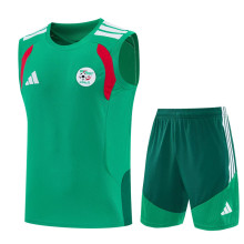26-27 Algeria Green Tank top and shorts suit