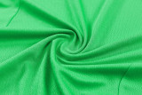 26-27 Mexico Green Tank top and shorts suit