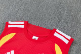 26-27 Germany Red Tank top and shorts suit