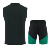 26-27 Mexico Black Tank top and shorts suit
