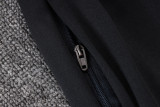 25-26 PSG Jordan Black Jacket Tracksuit #A25118