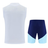 26-27 Argentina White Tank top and shorts suit