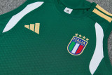 26-27 Italy Green Tank top and shorts suit