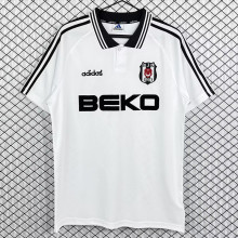 1996-1997 Besiktas Away Retro Soccer Jersey