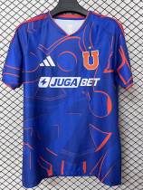 26-27 Universidad De Chile Blue Fans Soccer Jersey