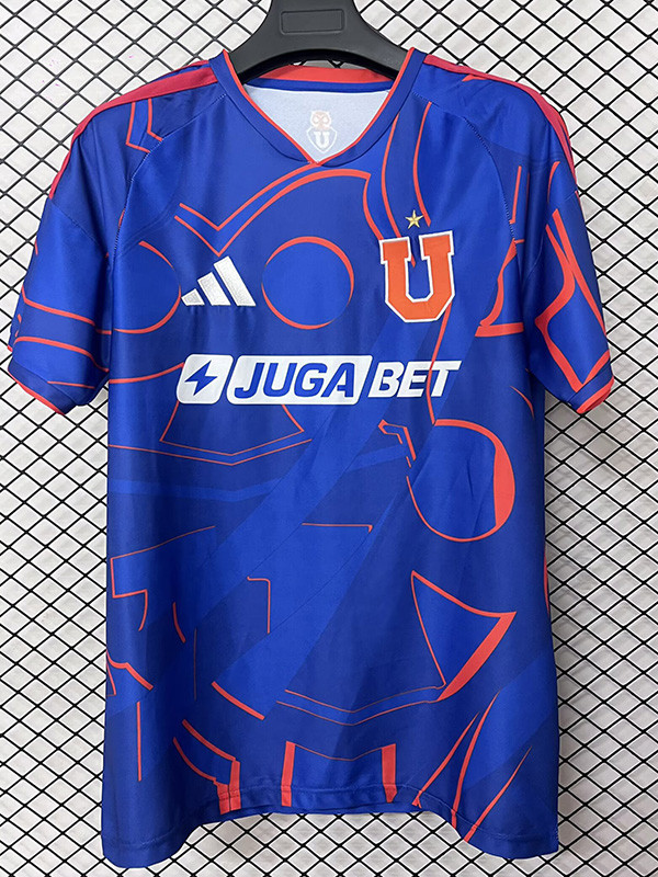 26-27 Universidad De Chile Blue Fans Soccer Jersey