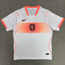 26-27 Netherlands White Fans Soccer Jersey