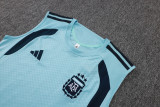 26-27 Argentina Light blue Tank top and shorts suit #D26002