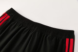 25-26 Belgium Black Hoodie Jacket Tracksuit