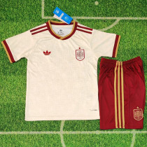 26-27 Spain Away Kids Soccer Jersey