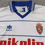 1999-2000 Zaragoza Home Retro Soccer Jersey