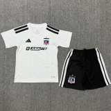 26-27 Colo-Colo Home Kids Soccer Jersey