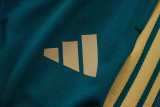 26-27 Saudi Arabia Dark green Jacket Tracksuit #A26004