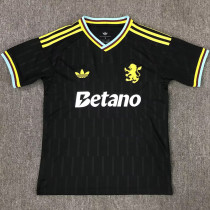 25-26 Aston Villa Black Special Edition Fans Soccer Jersey