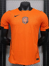 26-27 Netherlands Orange Player Version Soccer Jersey