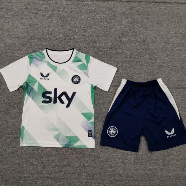 26-27 Ireland Away Kids Soccer Jersey